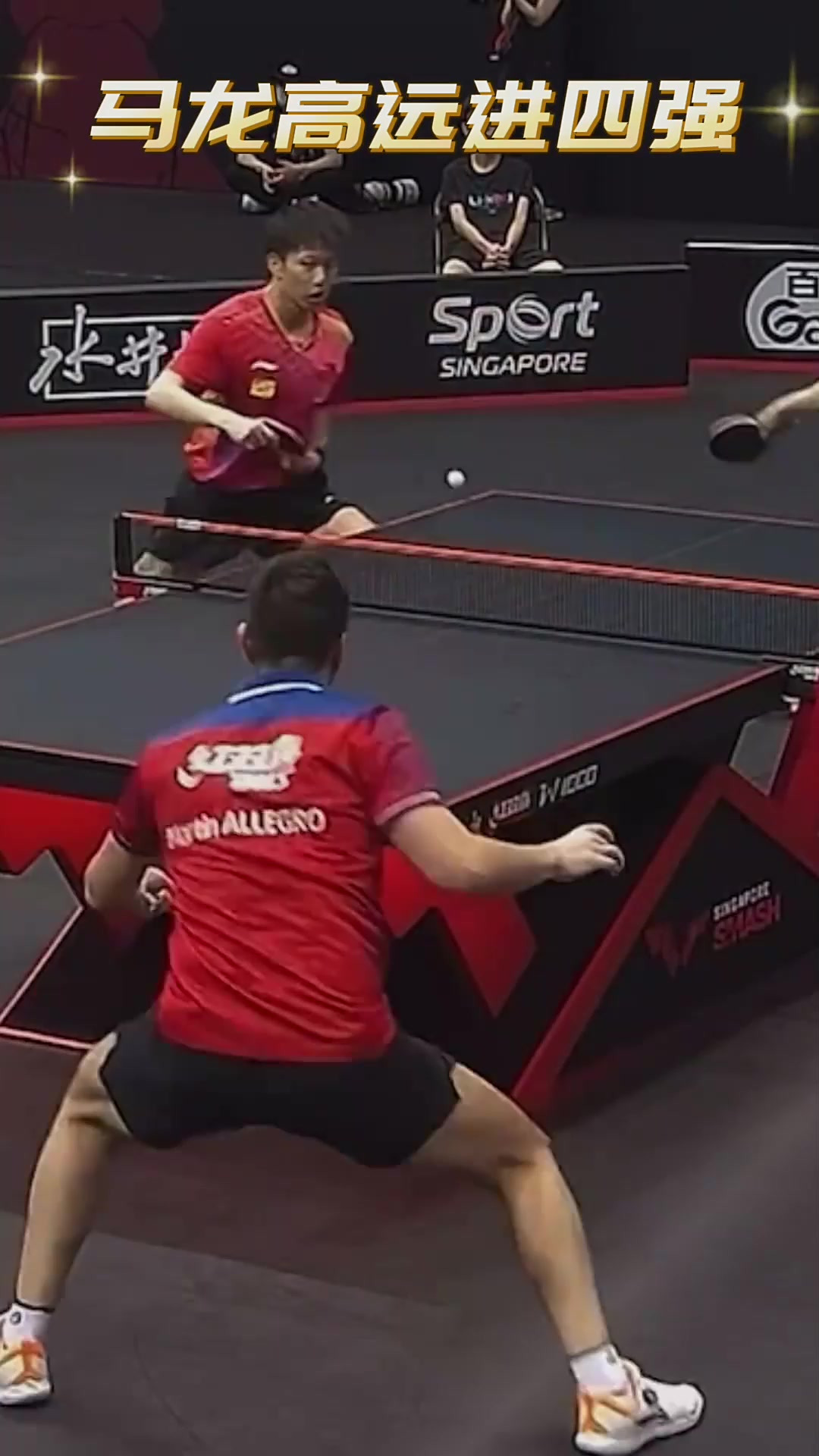 比利时乒乓球队强势德国乒乓球队，马龙关键制胜